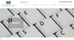 Desktop Screenshot of paradigm-group.com